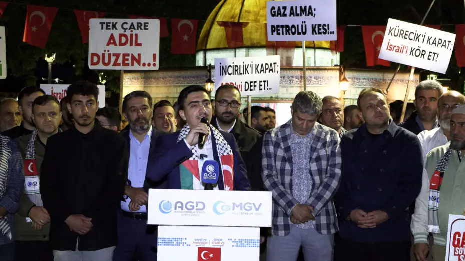Gazze İçin Konya'da Küresel Öfke Günü : "Ya Zafer Ya Şehadet!"