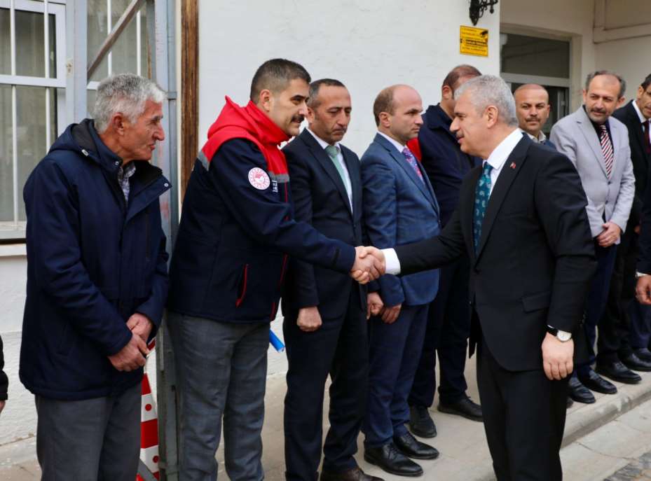 Vali İbrahim Akın, Derbent İlçemizi Ziyaret Etti 