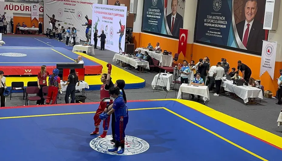 Meramlı Sporcular Wushu Balkan Şampiyonası'ndan Madalyalarla Döndü