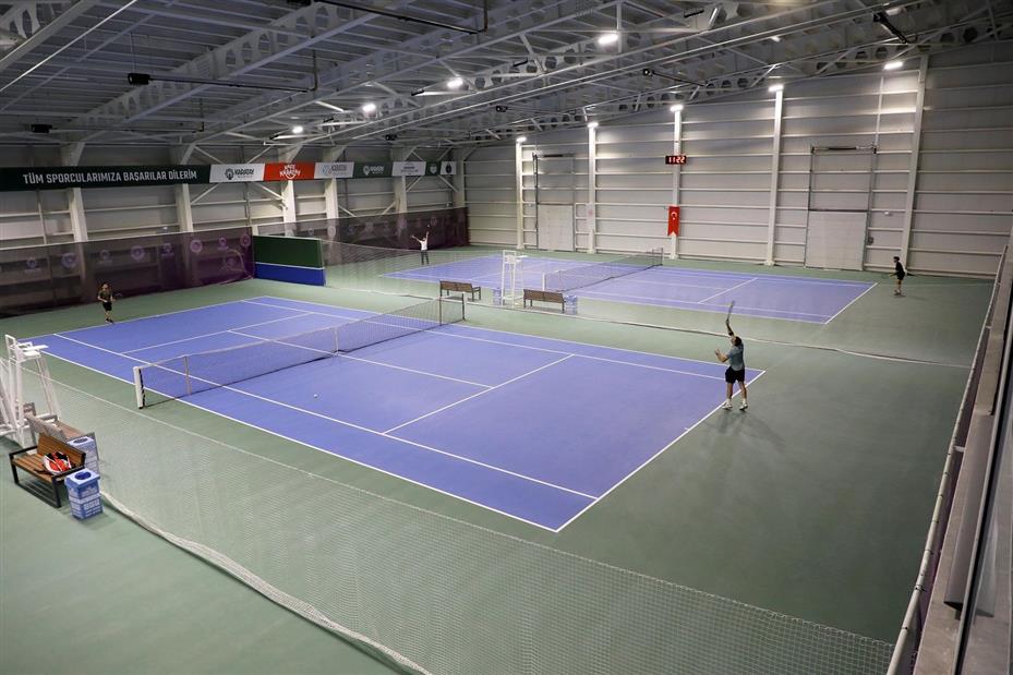 Karatay Tenis Kortu'nda Final Heyecanı