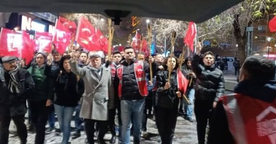 Konya’da Soğuk Havayı Dinlemeden İmamoğlu İçin Yürüdüler