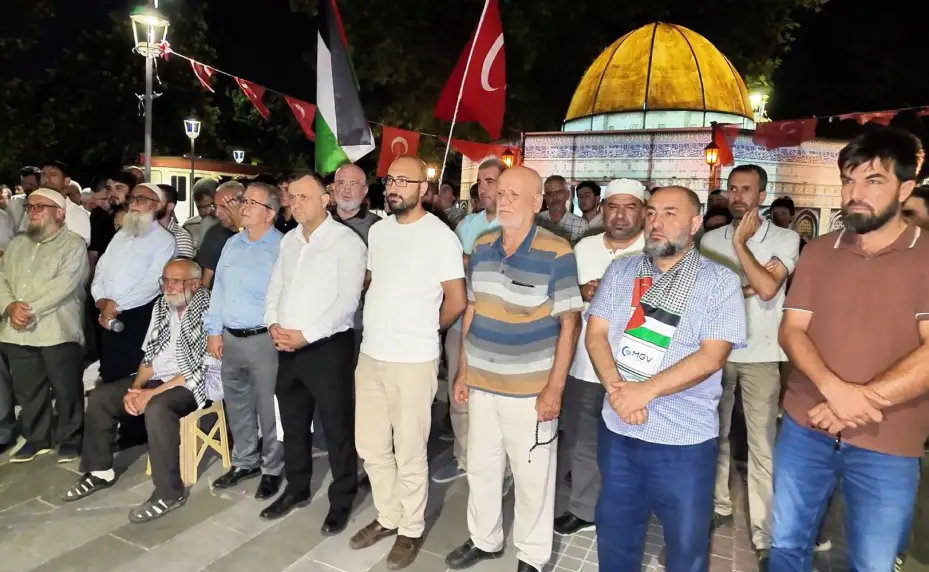 Şehit Komutan Haniye ve Filistinli Şehitler Anıldı
