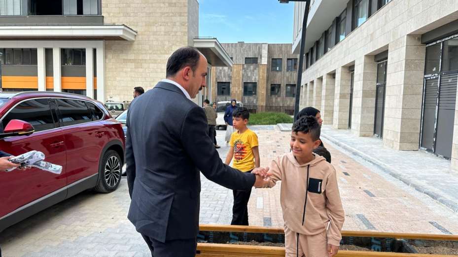 Başkan Altay Konya'da Misafir Edilen Gazzeli Ailelerle Buluştu