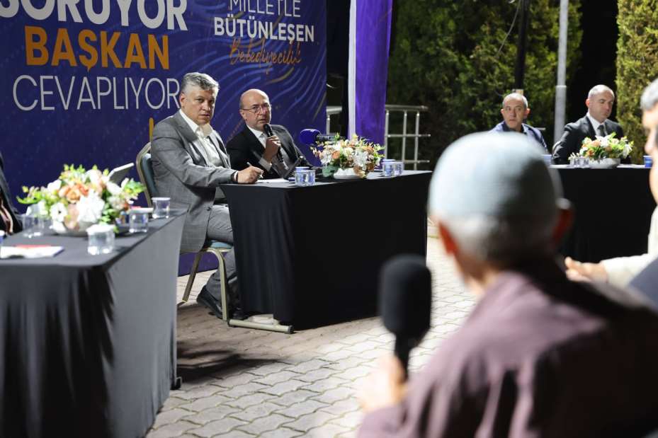Başkan Pekyatırmacı: "Ak Partili Belediyeler olarak her zaman hizmet odaklı çalışıyoruz" 