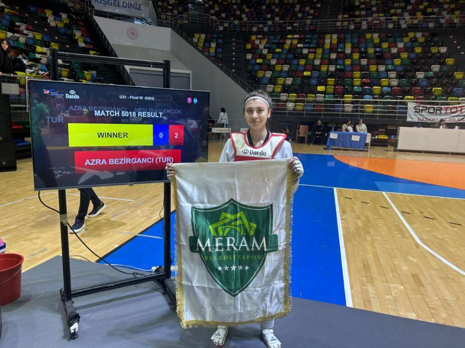 Meram Belediyesporlu Azra'dan Gurur Verici Başarı!