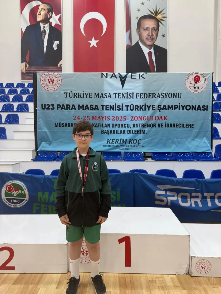 Paralimpik Masa Tenisi'nde Karatay'a Çifte Şampiyonluk