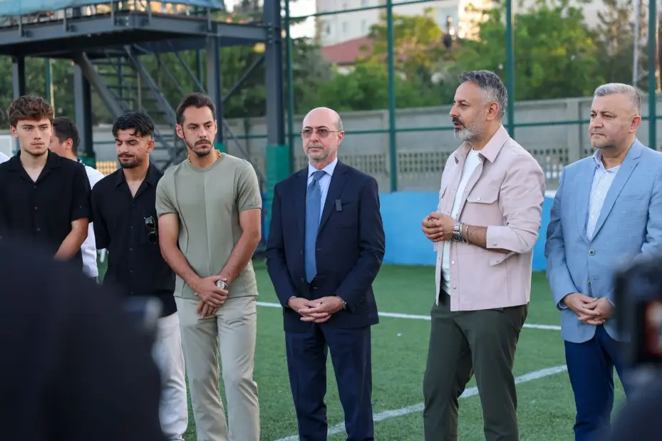 Konyasporlu Futbolculardan Selçuklu Belediyespor Kulübü U15 ve U17 Futbol Takımlarına Moral Ziyareti 
