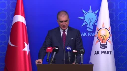 AK Parti Sözcüsü Çelik:  "Hiçbirimizin bu yargı süreciyle ilgili olarak bu bahsettiğim prensiplerin dışına çıkan herhangi bir değerlendirme yapmasının herhangi bir geçerliliği, zemini ve meşruiyeti olmaz"