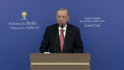 Cumhurbaşkanı Erdoğan: "Şu mübarek günlerde siyonist İsrail yönetimi ateşkesi bozarak Gazze’deki katliam ve soykırım politikasına tüm hoyratlığıyla devam ediyor"