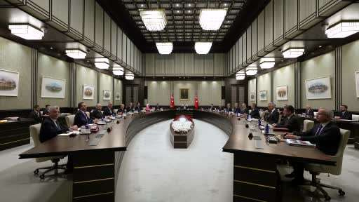 Cumhurbaşkanlığı Kabinesi, Cumhurbaşkanı Recep Tayyip Erdoğan başkanlığında toplandı