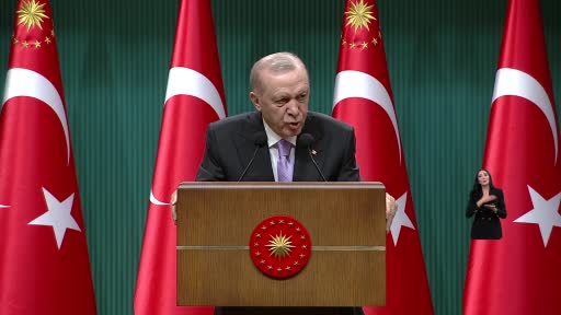 Cumhurbaşkanı Erdoğan: "Terörün ve şiddetin tamamen devreden çıkmasıyla başta siyasetin demokratik kapasitesinin güçlendirilmesi olmak üzere her alanda yeni bir dönemin kapıları açılacaktır"