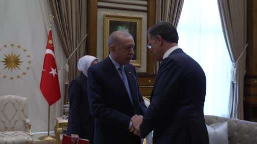 Cumhurbaşkanı Erdoğan, NATO Genel Sekreteri Mark Rutte’yi Cumhurbaşkanlığı Külliyesi’nde Kabul etti