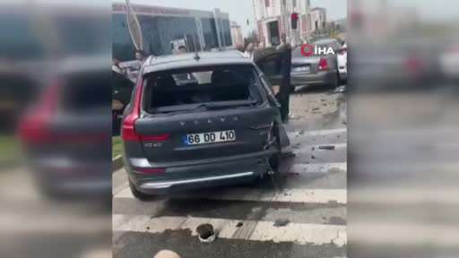 Yozgat’ta 6 araç birbirine girdi: 5 yaralı