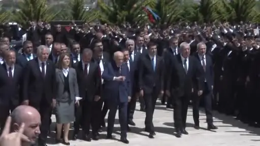 MHP Genel Başkanı Bahçeli, Ülkücü Şehitler Anıtı’nı ziyaret etti