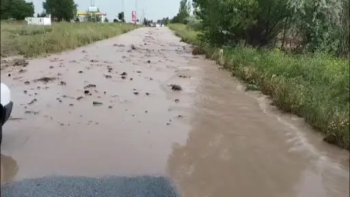 Yozgat’ta yoğun yağış sele neden oldu