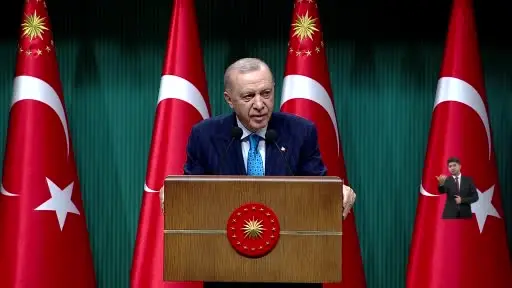 Cumhurbaşkanı Erdoğan: "İhracatımız 111 milyar dolara ulaştı. Mal ihracatında son 1 yılda yüzde 1,9 oranında yani 5 milyar dolar net artış sağladık"