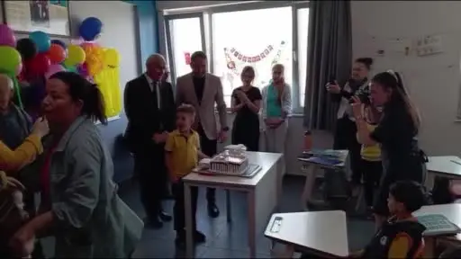 Şehit Polis Özgür Barçın’ın oğluna doğum günü sürprizi