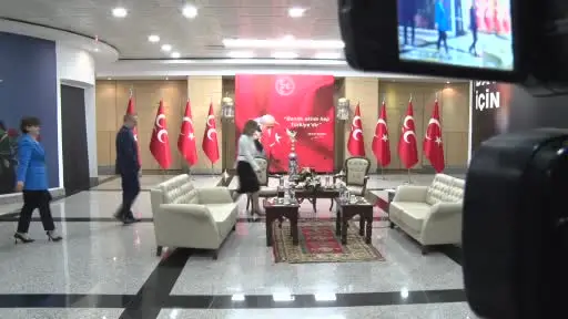 MHP, AK Parti heyetini kabul etti