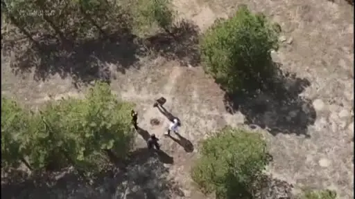 Polis, ormanlık alanlarda drone destekli denetim yaptı
