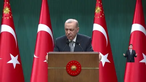 Cumhurbaşkanı Erdoğan: "Şunu bir kez daha açık ve net söylemek isterim: İsrail; hukuk tanımaz, kural tanımaz, ilkesiz, şımarık, şımartılmış ve gözü dönmüş bir terör devletidir"