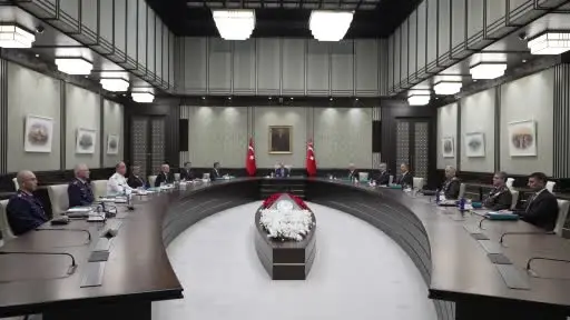 Cumhurbaşkanı Recep Tayyip Erdoğan başkanlığındaki Yüksek Askeri Şura (YAŞ) toplantısı başladı