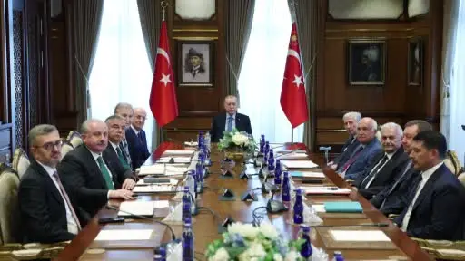 Cumhurbaşkanı Erdoğan’ın başkanlık ettiği Yüksek İstişare Kurulu Toplantısı başladı