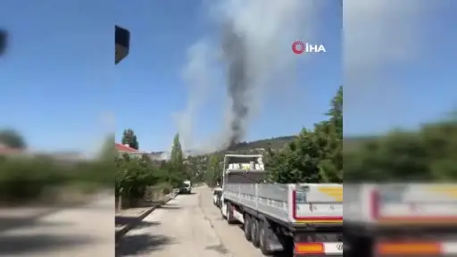 Bala’da orman yangını
