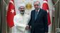 Diyanet İşleri Başkanı Erbaş, Cumhurbaşkanı Erdoğan’a veda ziyaretinde bulundu