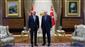 Cumhurbaşkanı  Erdoğan, TBMM Başkan Kurtulmuş’u Cumhurbaşkanlığı Külliyesi’nde kabul etti