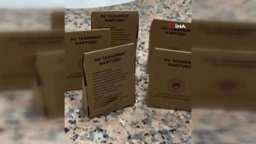 Kızılcahamam’da su kartuşları kullanılmaya başlandı