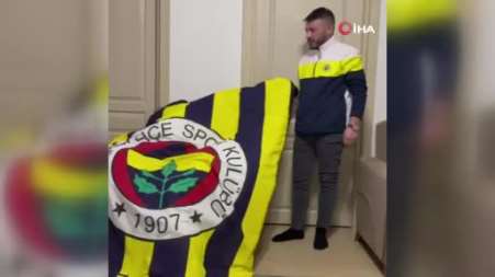 Fenerbahçeli taraftar derbi öncesi nazar değmesin diye kurşun döktürdü