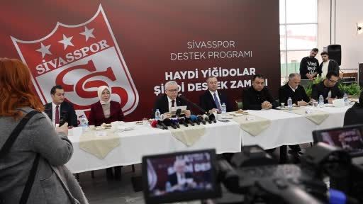 Sivasspor için destek toplantısında buluştular