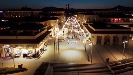 Konya’da Ramazan’a özel ışıklandırma