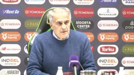 Şenol Güneş: "Deplasmanda yine kazanamadık ve hiç olmayacak şekilde de bir mağlup olduk"