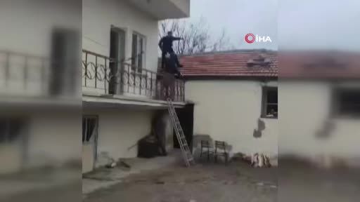 Polis çatıda kıstırdı ama asıl imtihan ondan sonra başladı