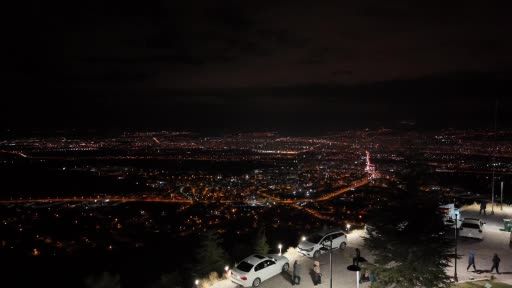 Kayseri’nin ışıkları göz kamaştırıyor