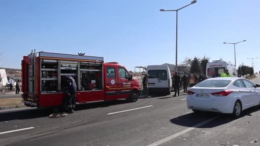 Nevşehir’de minibüs tıra arkadan çarptı: 1 ölü