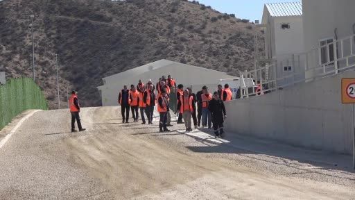 Yozgat’ta Yüksek Hızlı Tren şantiyesi işçileri iş bıraktı