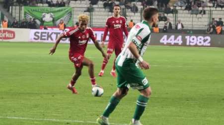 Trendyol Süper Lig: Konyaspor: 1 - Beşiktaş: 0 (Maç sonucu)