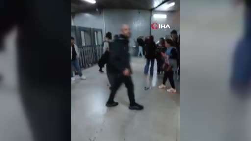 Kızılay metro istasyonunda kavga: 1 yaralı