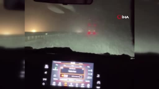 Nevşehir-Aksaray karayolu çift yönlü trafiğe kapandı