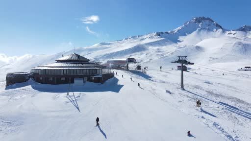 Erciyes’te turistler emin ellerde