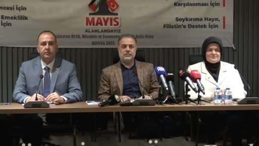 HAK-İŞ 1 Mayıs Haftası çerçevesinde Konya’da toplantı düzenledi