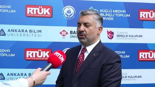 RTÜK Başkanı Şahin’den ‘Güçlü Medya Bilinçli Toplum Zirvesi’ değerlendirmesi