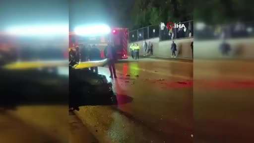 Ters yönden gelen araç kazaya sebep oldu: 2’si çocuk 5 yaralı