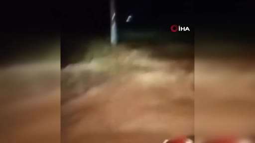 Kırşehir’de sağanak yağış sele neden oldu