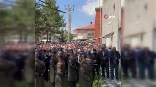 Kıbrıs Gazisi Hasan Hüseyin İncesu, askeri törenle son yolculuğuna uğurlandı