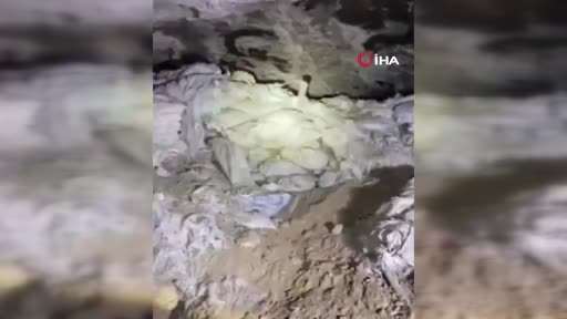 TSK, Pençe-Kilit Operasyonu Bölgesi’nde PKK’nın kullandığı mağarayı tespit etti