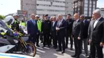 Kırıkkale’de motosiklet sürücülerine kask hediye edildi