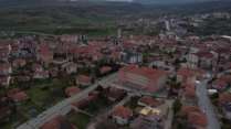 Yozgat’ta gökkuşağı izleyenlere görsel şölen sundu